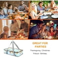 thumbnail image 5 of Numjaw Casserole Carrier for Hot or Cold Food,Insulated Casserole Travel Carry Bag,Pie Carrier,Casserole Dish with Lid and Carrying Case,Food Warmer Bag for Party/Picnic, 5 of 7