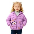 thumbnail image 5 of Staki Baby Boy Winter Fleece Coats Toddler Warm Puffer Jackets Kids Down Outerwear Baby Boy Winter Jacket 12M,18M,24M,2T,3T,4T,5T(Purple,18-24 Months), 5 of 6