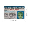 thumbnail image 5 of Carte de Licence Alien Vermont Carte de Licence d'Identité Alien UFO, 5 of 5