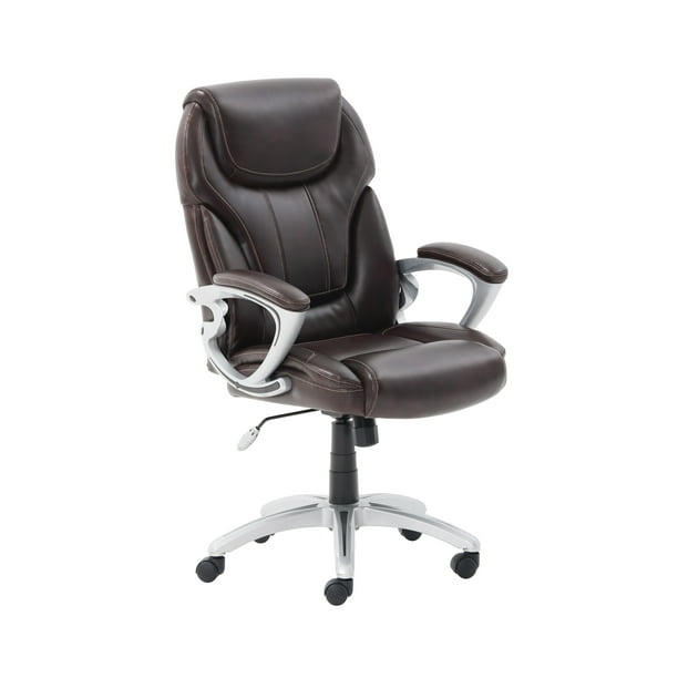 True Innovations Bonded Leather Managers Chair, Multiple Colors