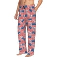 thumbnail image 6 of Honiee America Flags for men - a sleek fusion of Straight Pajama Pants, versatile Lounge Pants, and cozy Sleepwear, all rolled into one-XX-Large, 6 of 6