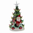 thumbnail image 3 of Christmas Clearance Sale, Resin Christmas Tree Tabletop Decoration With Lights - 11 Inch For Home Office And Holiday Decorations, 3 of 3