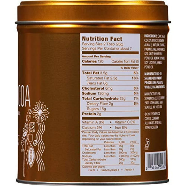 Easy Starbucks Caramel Coffee Pods Nutrition Facts