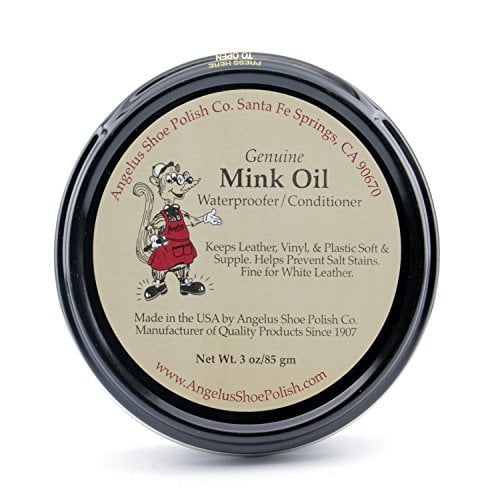 Angelus Mink Oil Paste Leather Waterproof & Conditioner 3oz. Boots
