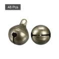 thumbnail image 3 of 14mm Small Jingle Bells for Craft DIY Christmas Vacuum Plating Bronze Tone 48 Pack, 3 of 5