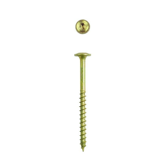 SPAX Lag Screw - Yellow Zinc Coating, 8 x 2-1/2 In, 1 Lb.