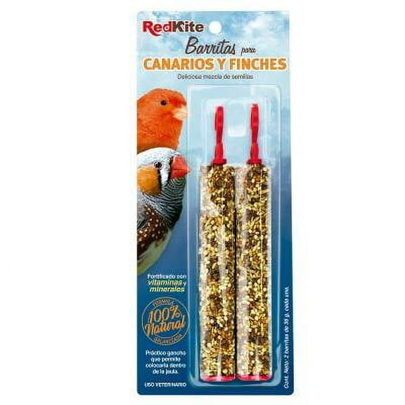 Barritas de Semillas Redkite para Canarios y Finches 2 Pzas