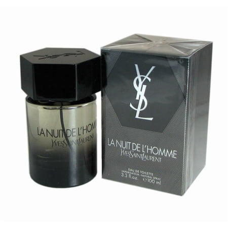 La Nuit de l'Homme by Yves Saint Laurent for Men 3.3 oz Eau de Toilette Spray