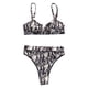 thumbnail image 1 of Conjunto de Bikini de mujer con tiras Bralette traje de baño de jinwen  Traje de bikini de mujer, 1 of 8