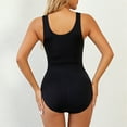 thumbnail image 5 of LowProfile Women's Shapewear Tummy Control jumpsuit Strapless Shortie Bodysuit Seamless With Removable Straps Body Shaper, 5 of 8