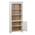 thumbnail image 6 of Liberty Furniture Industies, INC Farmhouse Reimagined Bookcase in Antique White w/ Chestnut Top, 6 of 7