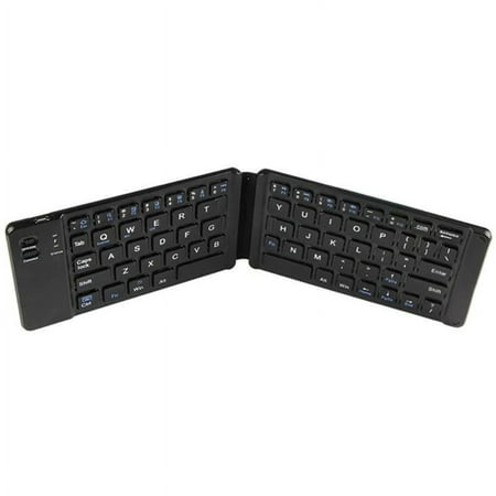 Folding Wireless Keyboard for Samsung Galaxy Tab S8/S9/FE/Plus Tablets - Rechargeable Portable Compact
