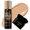030-Light Medium, variant on LUMINESS Airbrush Body Coverage with Self Tanner Brush - Tattoo Cover Up Makeup - Full Coverage Foundation for Face & Body - Water-Resistant, Long-Wear, Natural Radiant Finish, Medium Warm