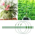 thumbnail image 3 of CAROOTU Cages de Support de Plantes d'Escalade Support de Fleurs avec 3 Anneaux Réglables Robustes pour le Jardin, 3 of 6