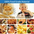 thumbnail image 6 of GWY 3-Tier Stackable Air Fryer Rack, 8x8 Inch Square Dehydrator Rack & Oven Rack, Food Grade Stainless Steel Air Fryer Accessories, Fits Air Fryers with Inner Size ≥8.7 Inch, 6 of 7