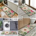 thumbnail image 6 of Vibrant Pioneer Flower Pattern Kitchen Rug Mat,Kitchen Runner Rugs Non Skid Washable,Decorative Kitchen Floor Mats for Kitchen,Sink,Laundry,17"x47.2", 6 of 7