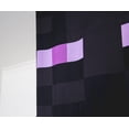 thumbnail image 3 of Cortinas con dosel para cama, diseño Minecraft Enderman, decoración para dormitorio infantil, 3 of 8