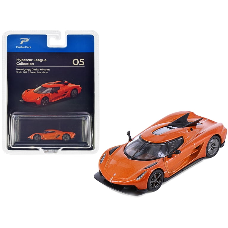 DieCast Koenigsegg Jesko Absolut Sweet Mandarin Orange Metallic