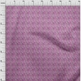 thumbnail image 4 of oneOone Rayon Fuschia Pink Fabric Floral Craft Projects Decor Fabric Printed By The Yard 56 Inch Wide, 4 of 8