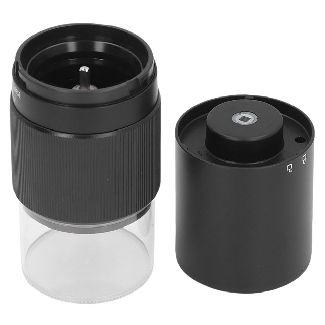 Portable Burr Coffee Grinder, One Click Operating Coffee Bean Grinder for Home Travel Camping Office