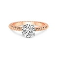 thumbnail image 3 of 5 Carat IGI Certified Round Shape Lab Grown Diamond Engagement Ring | 14K Rose Gold |Sansa Solitaire Diamond Ring | FG-VS1-VS2 Quality Friendly Diamonds, 3 of 4