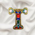 thumbnail image 2 of Porte-clés de Noël 26 Lettres Pendentif Strass, 2 of 8