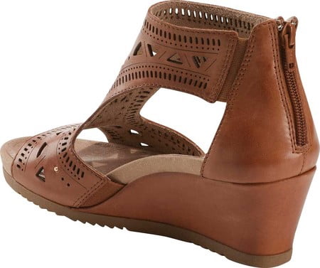 earth barbuda wedge sandal