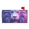 thumbnail image 3 of Fotbe Cool Lion Head Mailbox Covers Post Letter Box Cover Garden Decor Standard Size-25.5x21 in, 3 of 9