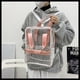 thumbnail image 3 of Mochila Transparente de Pvc Resistente, Mochila Transparente, Mochila Escolar Grande, 3 of 7