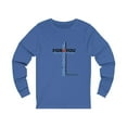thumbnail image 2 of Jesus Died For You Women’s Unisex Jersey Long Sleeve Tee, 2 of 3