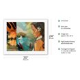 thumbnail image 2 of Moorea Girl - Tahiti - Original Collage Art by Wade Koniakowsky - Fine Art Rolled Canvas Print 20in x 26in, 2 of 4