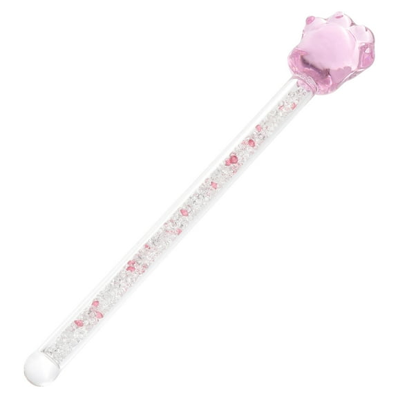 MLINS Mixer Wand Cocktail Stirrers Stir Stick Drinks 13.5X2.3CM Pink