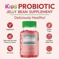 thumbnail image 3 of Human Beanz Kids Probiotic Jelly Beans, 1 Billion CFU Digestive Health for Children, Gut & Immune Support Gummies, Vegetarian Gluten-Free Kosher Halal, 120 Strawberry Gummies, 3 of 10