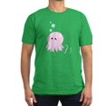 thumbnail image 1 of CafePress - Cute Pink Octopus T Shirt - Men's Fitted T-Shirt, 1 of 1