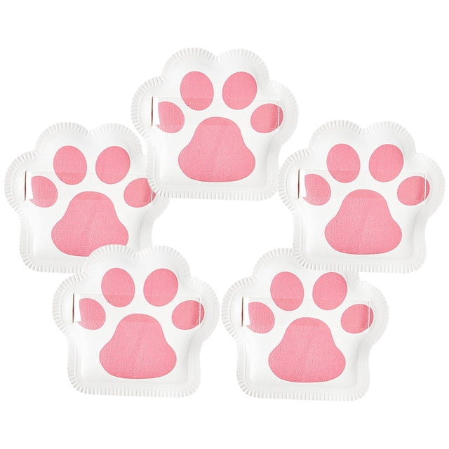 TAPDRA Durable Cat Paw Puff for Cosmetics, Dust-Resistant Leather, Even Powder Distribution, Suitable for All Skin Types