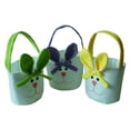 thumbnail image 2 of 3pcs Totalizador de Conejo de regalo Bolsa de Pascua de Conejito de Fiesta Macarena Bolsas de huevos de Pascua, 2 of 8