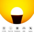 thumbnail image 5 of TGMOLD Dusk-to-Dawn Light A19 LED Bulbs, 12watt Yellow 2000Kelvin Light 100W Equivalent E26 Light Sensor Light, 1000lm High Brightness LED Bulbs, for Garden Porch Decoration Light 2 Pack, 5 of 7