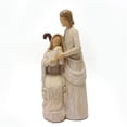 thumbnail image 2 of Tabletop Familia Resina Escultura pequeña Navidad Boda Indoor Estatuilla Permanente Ornamento Decoración Inicio Regalo de aniversario Scienceny HA011259-00B, 2 of 6