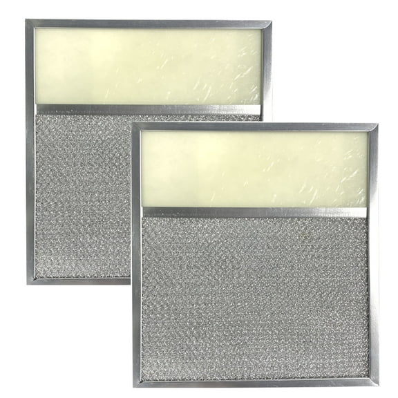 Air Filter Factory 9 x 13-1/2 x 3/8 Aluminum Lens Grease Filters 2-Pack