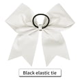 thumbnail image 3 of 12 PCS Large Glitter Cheer Bows White Rhinestones 8" Large Glitter Cheer Bows, 3 of 5