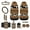 American Tribal Cow Print Brown Beige, variant on Renewold American Tribal Wolf Teal 12 Pack Car Seat Cover Full Set with Steering Wheel Armrest Cover Seatbelt Pads Trash Can Air Vent Holder Rear View Mirror Cover Coasters Key Chain