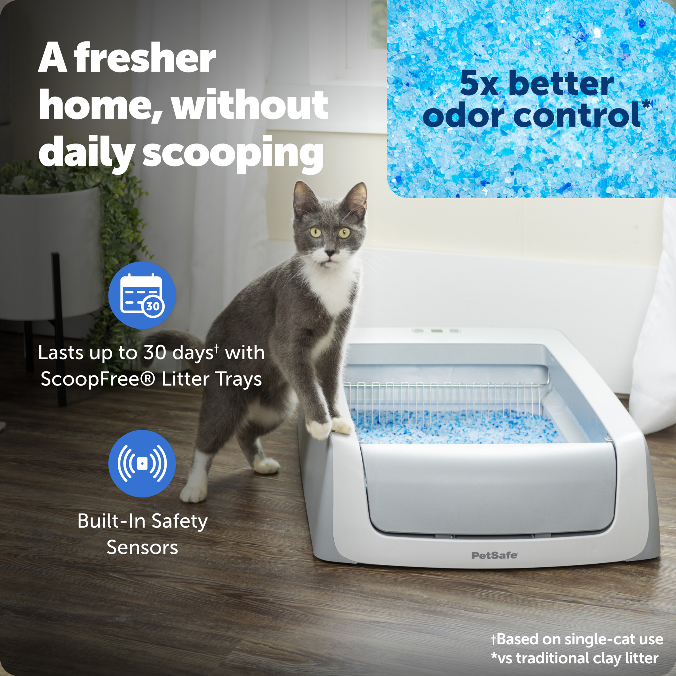 PetSafe ScoopFree Crystal Pro Legacy Self-Cleaning Litter Box photo 2