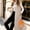 Khaki, variant on Sevevn Women's Stand‑Collar Quilted Long Puffer Vest Zip‑Up Maxi‑Length Sleeveless Gilet with Pockets Fall Winter Outerwear Brown L