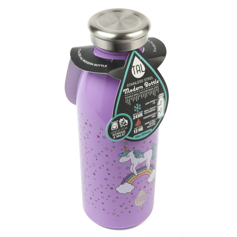 Stainless Steel Water Bottle Purple