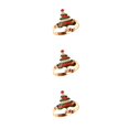 thumbnail image 3 of Anillo de servilleta de Acero inoxidable Bewildely Navidad Tipo 1, 3 of 6