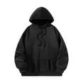 thumbnail image 4 of Sudadera con capucha para mujer, estampada, cómoda, para otoño, con cordón S, 4 of 9