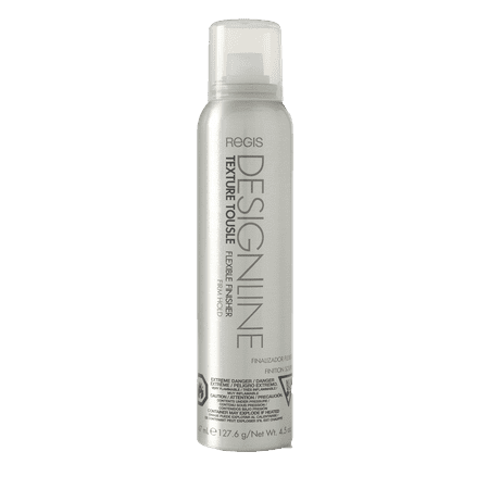 Texture Tousle Flexible Finisher, 4.5 oz - DESIGNLINE - Heat Styling Protectant, Hair Spray that Helps Hold Hair in Place and Create a Full and Tousled (Best Hair Protectant For Blow Drying)