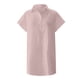 thumbnail image 4 of Vestido camisero de manga corta con botones para mujer: túnica informal de color liso, tejido suave y transpirable, versátil para tres estaciones., 4 of 5