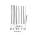 thumbnail image 3 of Toalla de playa con temática marina: estrellas de mar, conchas y tortuga marina. Toalla de microfibra absorbente de secado rápido para la playa, la piscina y los viajes., 3 of 6