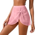 thumbnail image 5 of Frostluinai Women's Swimsuit Cover Up Beach Sarong Bathing Suit Wrap Bottom Coverup for Women Short Skirt Sheer Bikini Swimsuit Coverups, 5 of 8